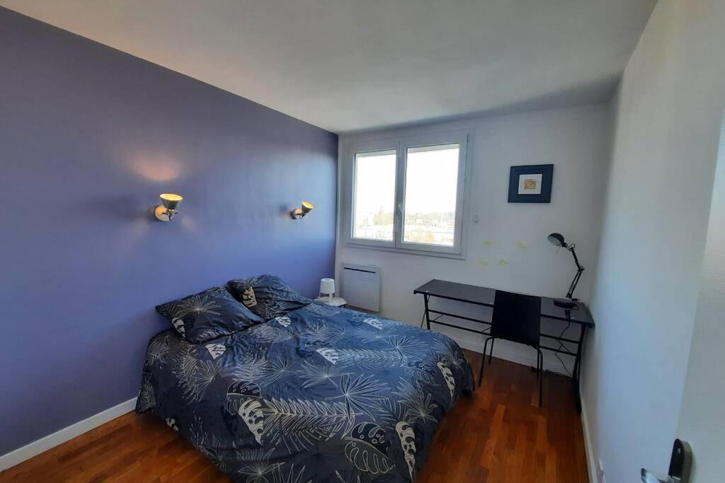 Appartement 70M² 3 Chambres Avec 3 Lits 2 Places Troyes Luaran gambar