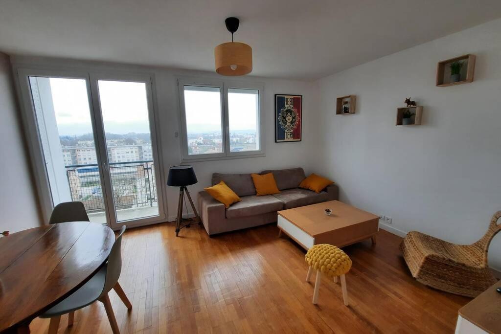 Appartement 70M² 3 Chambres Avec 3 Lits 2 Places Troyes Luaran gambar