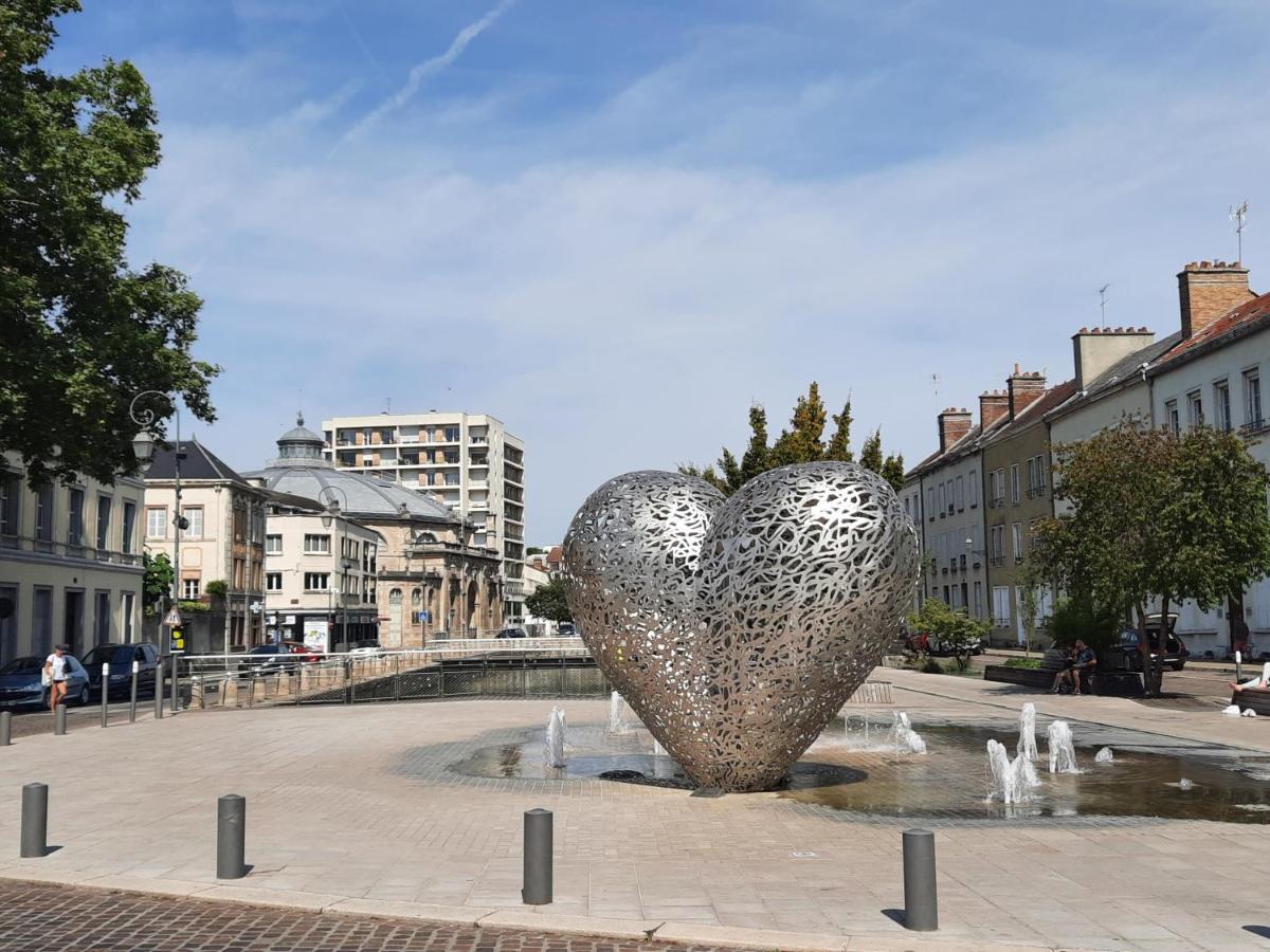 Appartement 70M² 3 Chambres Avec 3 Lits 2 Places Troyes Luaran gambar